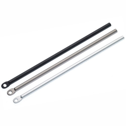 Racktime Befestigungsstrebe HR-Träger 190 mm silber passend für Racktime Gepäckträger - Produktbild - 2