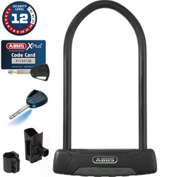 ABUS Bügelschloss GRANIT Plus 470/150HB300 + USH 470 schwarz - Produktbild - 1