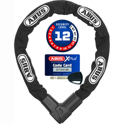 ABUS CityChain 1010/110 Kettenschloss schwarz 110 cm robust sicher - Produktbild - 3