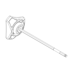 Torque key - Thule WingBarEdge 958/Thule AeroBlade 750, Drehmomentschlüssel Edge 958 - Produktbild - 1