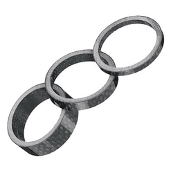 Humpert Carbon Spacer 1 1/8 Zoll 3 mm für Fahrrad Gabelsteigerung - Produktbild - 2