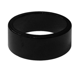 61-842-187350-187350.jpg Humpert Spacer 1 Zoll Aluminium 10 mm schwarz für Fahrradlenker - Produktbild - 1
