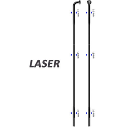 188354-188354---10-188354.jpg Sapim Speiche Laser 90° schwarz
288mm Ø 2,0 x 1,50 x 2,0 / ALN - Produktbild - 1