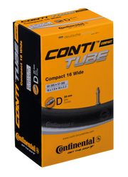 103-16-11000-4019238556308-1-189335-189335.png Schlauch Conti Compact 16 wide 16x1.90-2.50" 50/57-305 DV 26mm - Produktbild - 1