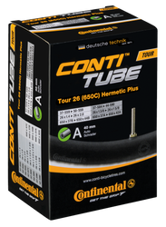 Schlauch Conti Tour 26 Hermetic Plus 26x1 3/8-2.0" 37/50-559/590 AV 40mm - Produktbild - 1