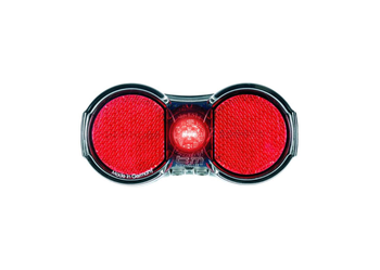 Busch+Müller Toplight Flat Permanent Rücklicht robust flach LED 40x20 mm Nubuk Bikes - Produktbild - 1