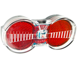 Busch & Müller Batterie-Rücklicht TOPLIGHT FLAT S SENSO rot/klar - Produktbild - 2