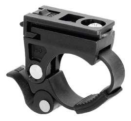 Smart Scheinwerferhalter schwarz Schnellverschluss Lenkermontage 22,2 bis 31,8 mm - Produktbild - 1