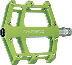 EXUSTAR Pedale MTB/BMX E-PB525 grün - Produktbild - 1 EXUSTAR Pedale MTB/BMX E-PB525 grün - Produktbild - 1