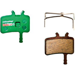 SwissStop Bremsbeläge Disc 17 C grün 2 Stück Paar Hochleistung für Scheibenbremse - Produktbild - 3