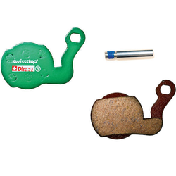 SwissStop Bremsbeläge Disc 21 C grün Paar – Hochleistungs-Scheibenbremsbeläge für optimale Verzögerung - Produktbild - 2