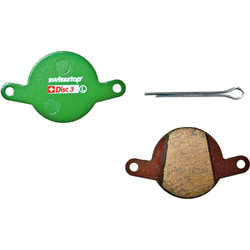 Bremsbeläge Disc 3 C, SwissStop
Farbe: Grün, VE: 2 Stk./1 Paar - Produktbild - 2