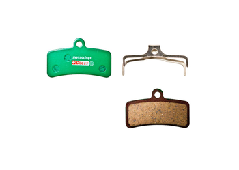 Bremsbeläge Disc 27 C, SwissStop
Farbe: Grün, VE: 2 Stk./1 Paar - Produktbild - 1