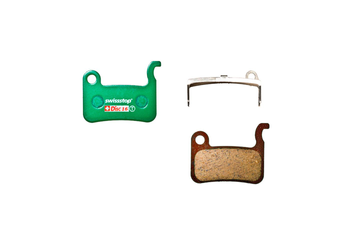 SwissStop Bremsbeläge Disc 16 C grün Paar – hoher Verschleißschutz, optimale Bremskraft, langlebig, für Scheibenbremsen - Produktbild - 1
