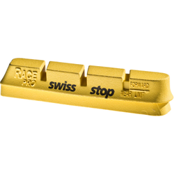 Bremsbeläge Felge RacePro Yellow King, SwissStop
Kompatibel zu Campagnolo, geeignet für Carbon-Felgen
Farbe: Gelb, VE: 4 Stk./2 Paar - Produktbild - 2