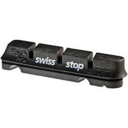 Bremsbeläge Felge FlashPro Original Black, SwissStop
Kompatibel zu Shimano/SRAM, teils Campagnolo, geeignet für Alu-Felgen
Farbe: Schwarz, VE: 4 Stk./2 Paar - Produktbild - 3
