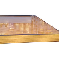 LISTA Auflage/Folie für Werkbank (Weich-PVC, transparent), B: 2.000 mm, T: 750 mm, H: - Produktbild - 1