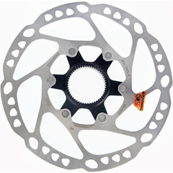 SHIMANO Bremsscheibe SM-RT64 160mm CL Verschlussring mit Innenverzahnung - Produktbild - 1