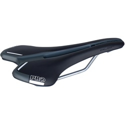 PRO Fahrradsattel Falcon Sport 142 mm Schwarz CrMo Gestell - Produktbild - 1