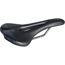 PRO Fahrradsattel Turnix Gel 142 mm Schwarz Edelstahl Gestell - Produktbild - 1