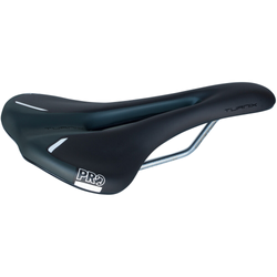 PRO Fahrradsattel Turnix Sport 142 mm Schwarz CrMo Gestell - Produktbild - 1