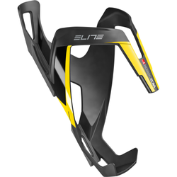 ELITE Flaschenhalter Vico Carbon Schwarz/Gelb Matt - Produktbild - 1