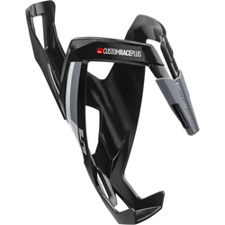 Elite Flaschenhalter CUSTOM RACE PLUS schwarz mit weißer Grafik - Produktbild - 1