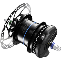 SHIMANO Getriebenabe ALFINE Di2 SG-S7051-8 36 Loch Schwarz - Produktbild - 1