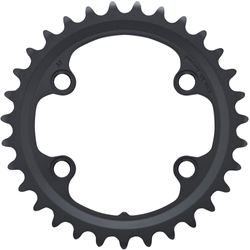SHIMANO Kettenblatt GRX FC-RX810 31 Zähne Schwarz - Produktbild - 1