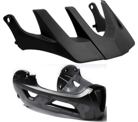 REVOLUTION KINNBÜGEL+VISIER S KINNBÜGEL +VISIER LANG BLACK - Produktbild - 2