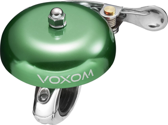 Voxom Klingel Kl4 Grün robuste Fahrradklingel mit lautem Signal kompakt und wetterfest - Produktbild - 1