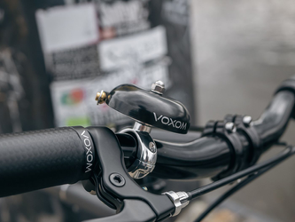 Voxom Klingel Kl4 Grün robuste Fahrradklingel mit lautem Signal kompakt und wetterfest - Produktbild - 2