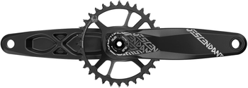 Kurbelgarnitur Truvativ Desc.7K Eagle SB+ DUB 170mm o.DUB-Lager,alu,sw,32Z.X-Sync2,DM,11/12f - Produktbild - 1