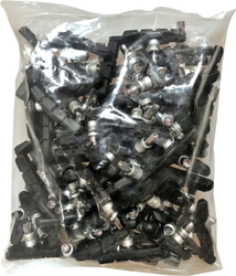 Bremsschuh Brs4 OE Verpackung schwarz, MTB, V-Brake 70mm, 50 Sets. in Beutel - Produktbild - 1