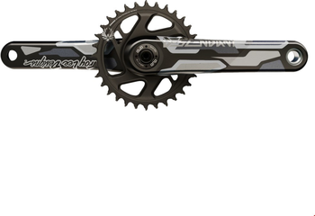 Kurbelgarnitur Truv.Desc.CoLab TroyLee B148 DUB 175 o.DUB-Lager,10-11f.car,sw,32Z.X-Syn2,DM - Produktbild - 1