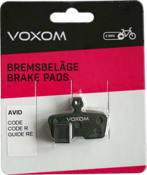 Voxom E Bike Scheibenbremsbelaege Bsc21 organisch Kevlar fuer Avid Code Code R Guide RE - Produktbild - 2
