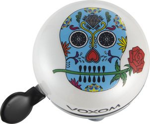 Klingel KL22 Totenkopf Design weiß - Produktbild - 1 Klingel KL22 Totenkopf Design weiß - Produktbild - 1