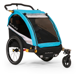 Kinderanhänger D'LITE X Double, Burley
Größe: Onesize, Farbe: blau, Gewicht: 13,8 kg, VE: 1 Stk. - Produktbild - 1