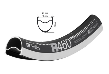 Felge R 460 28"/700C, DT SWISS
ERD: 596 mm
Größe: 20 Loch, Farbe: Schwarz, Gewicht: 460 g, VE: 1 St. - Produktbild - 1