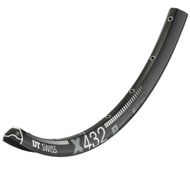 Felge X 432 29", DT SWISS
Größe: 28 Loch, Farbe: Schwarz, Gewicht: 490 g, VE: 1 St. - Produktbild - 1