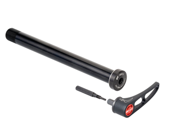 Steckachse RWS Plug In MTB, Aluhebel, DT SWISS
15/110 mm MTB Aluhebel; 15 x 1,5 mm Gewinde; Länge inkl. Gewinde 157 mm; Gewindelänge 15 mm
Größe: 110/15/1,5 mm, Farbe: Schwarz, Gewicht: 77 g, VE: 1 St. - Produktbild - 1