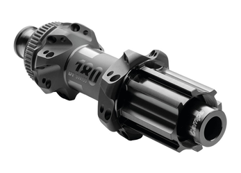 Nabe Road HR 180 EXP Straightpull Centerlock, DT SWISS
HR, 12/142 mm TA, Campagnolo (AC) mit Ratchet EXP 36
Größe: 24 Loch, Farbe: schwarz, Gewicht: 184 g, VE: 1 Stk. - Produktbild - 1