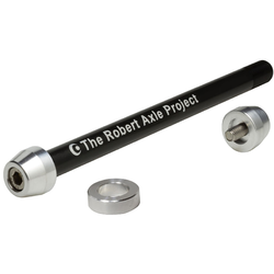 Trainer Axle - Steckachse für Rollentrainer, The Robert Axle Project, Enthaltene Spacer: 6 mm Flat, Größe: M12x1.5 159/162/165 , Farbe: Schwarz, Gewicht: 142 g, VE: 1 Stk. - Produktbild - 1