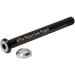 Steckachse Lightning Bolt-On Front, The Robert Axle Project
Enthaltene Spacer: 6 mm Tapered
Größe: M12x1.0 119/125 mm, Farbe: Schwarz, Gewicht: 32 g, VE: 1 Stk. - Produktbild - 1