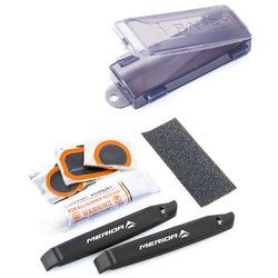 Reparaturset Flicken und Reifenheber, MERIDA
Farbe: Schwarz, Gewicht: 44.5 g, VE: 1 Stk. - Produktbild - 1 Reparaturset Flicken und Reifenheber, MERIDA
Farbe: Schwarz, Gewicht: 44.5 g, VE: 1 Stk. - Produktbild - 1