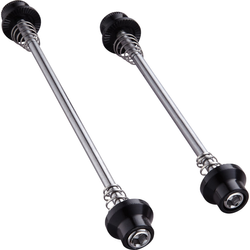 Schnellspanner-Set, MERIDA
Farbe: Schwarz, Gewicht: 31 g, 35 g, VE: 1 Paar - Produktbild - 1 Schnellspanner-Set, MERIDA
Farbe: Schwarz, Gewicht: 31 g, 35 g, VE: 1 Paar - Produktbild - 1