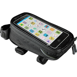 19203701-21082913-21082913.jpg Oberrohrtasche Smartphone Touchscreen, MERIDA
Trapezförmige Seite, zum Fahrer hin niedriger
Größe: M (17x9x7,5/4 cm), Farbe: Schwarz, Gewicht: 104 g, VE: 1 Stk. - Produktbild - 1