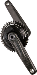 Leistungsmesskurbel Powerbox MTB Carbon 2x, FSA
36x24 Zähne, Lochkreis 96/68 mm
Größe: 175 mm, Farbe: Schwarz, Gewicht: 485 g, VE: 1 Stk. - Produktbild - 1