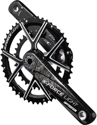 Kurbelgarnitur K-Force Light Road Modular BB386Evo 2x, FSA
48x32 Zähne, Lochkreis Direct Mount/90 mm
Größe: 170 mm, Farbe: Schwarz, Gewicht: 650 g, VE: 1 Stk. - Produktbild - 1