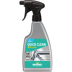 Fahrradreiniger QUICK CLEAN, MOTOREX
Pumpflasche mit Zerstäuber
Größe: 500 ml, VE: 1 Stk. - Produktbild - 1